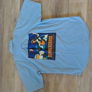 2011 Bluegrass Festival Summergrass San Diego Button Down Shirt Size L